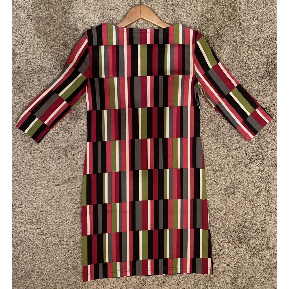 Tracy Negoshian Retro Dress Women's Size XS Multicolor Pullover NWT - Picture 2 of 11